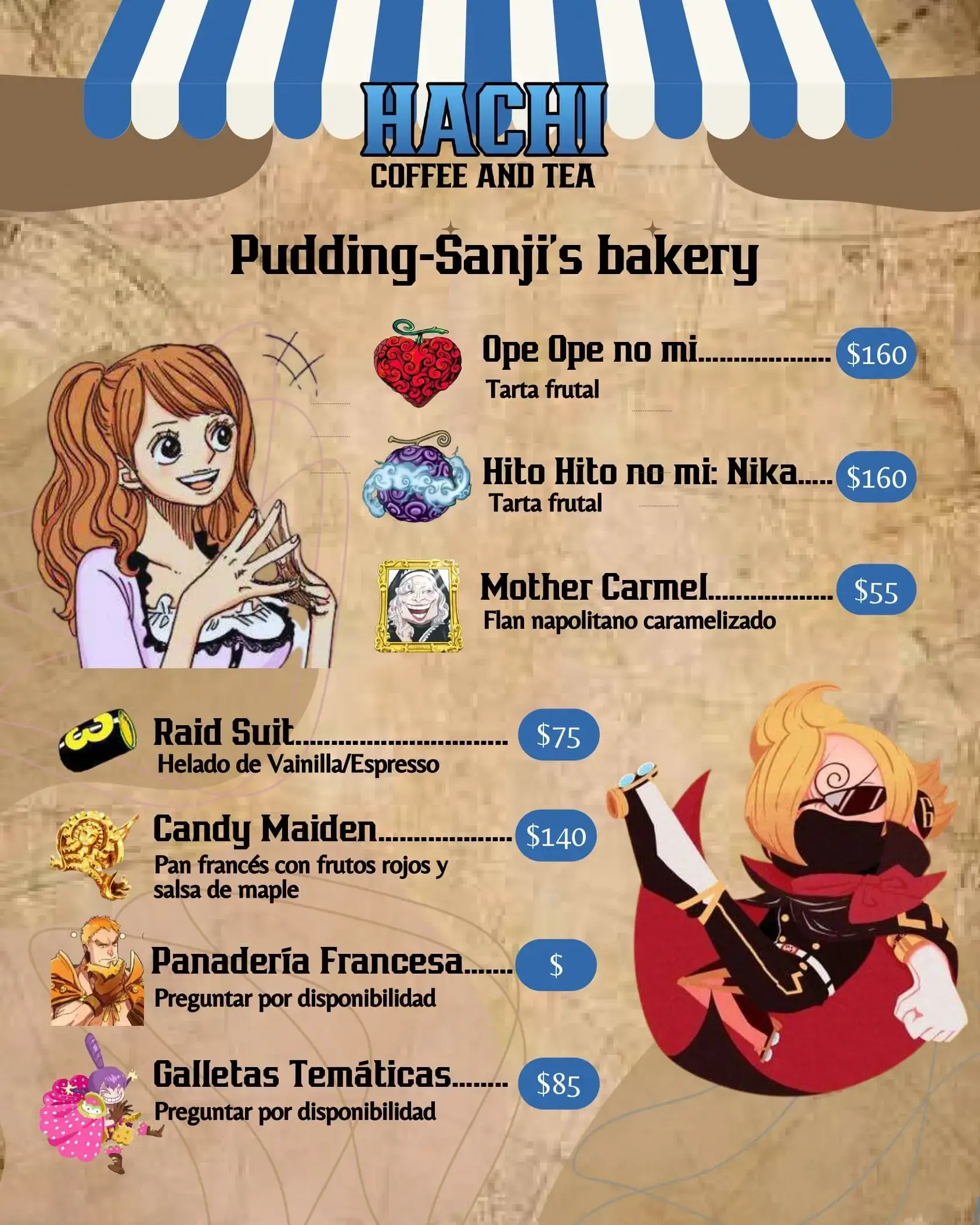 Menú Página 12