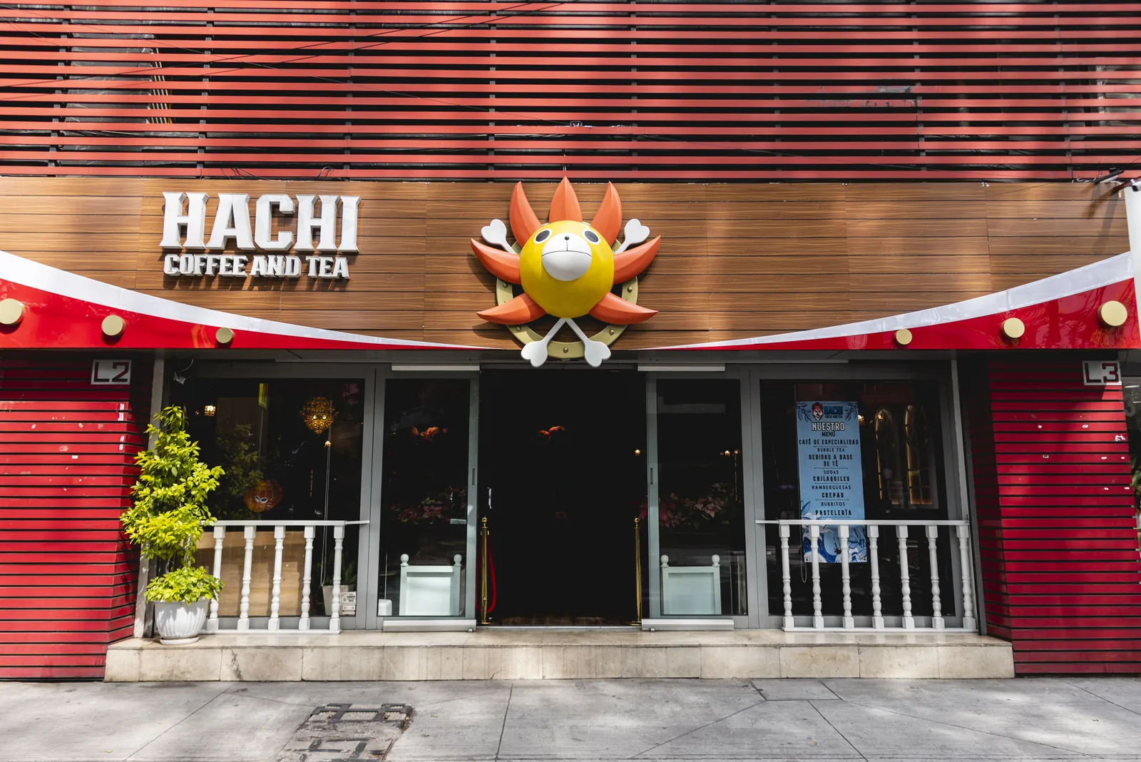 Fachada de Hachi Coffee & Tea